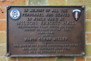 The students also learnt that Milton Ernest Hall was used as a HQ by the Allied Forces in WW2. 