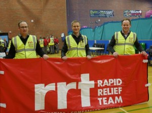 The emergency planning unit for the North East approached the Rapid Relief Team during 2014 asking for help and services on a pre-planned Emergency Evacuation Exercise