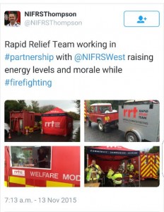 A tweet from the NIFRS